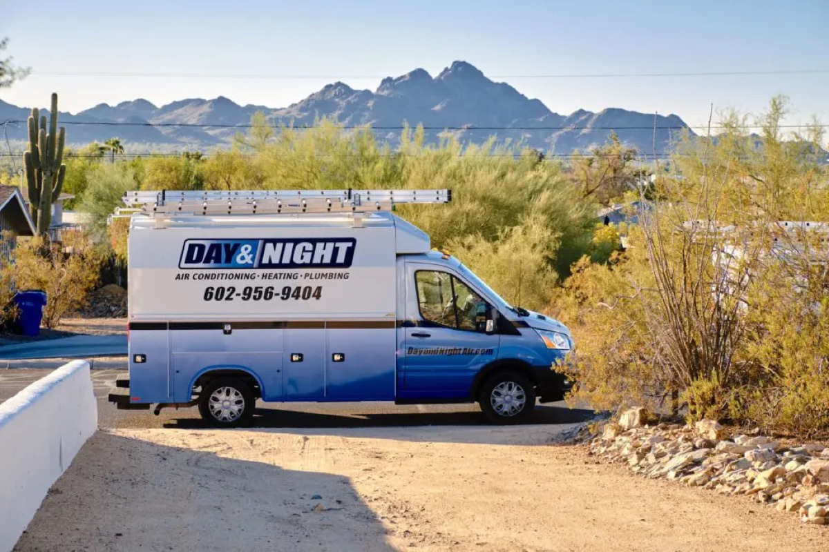 Day & Night service van