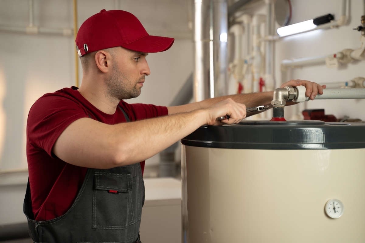 Water heater replacement image