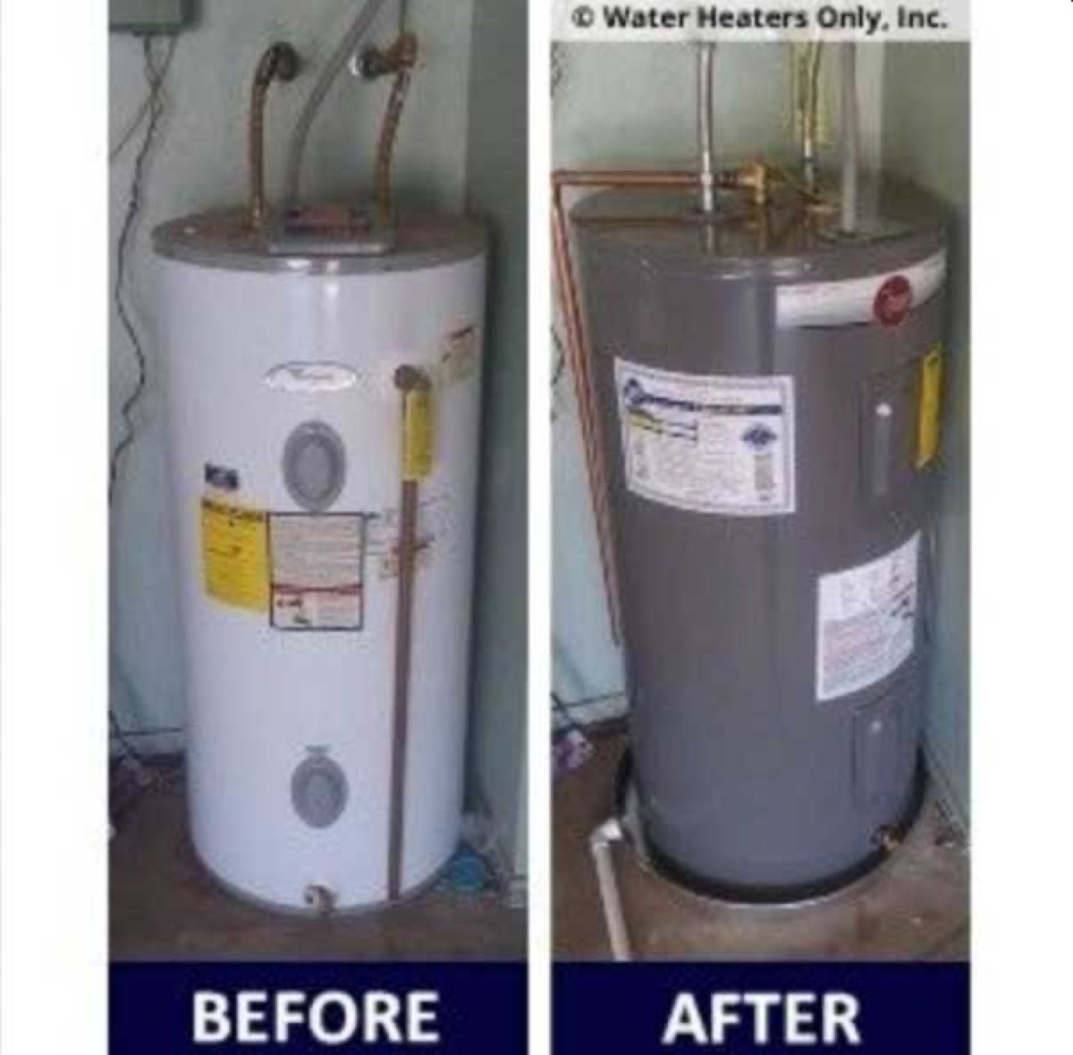 Water heater replacement job (gallery)