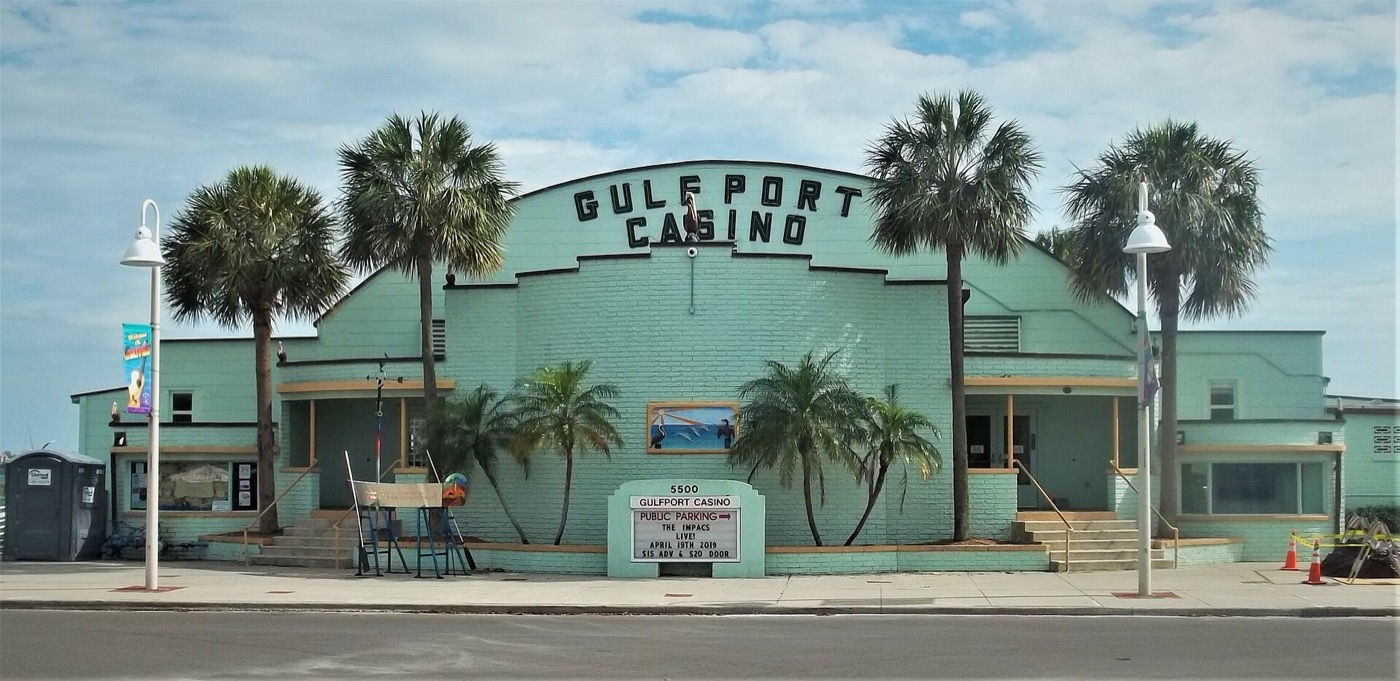 The Gulfport Casino building in Gulfport, Florida