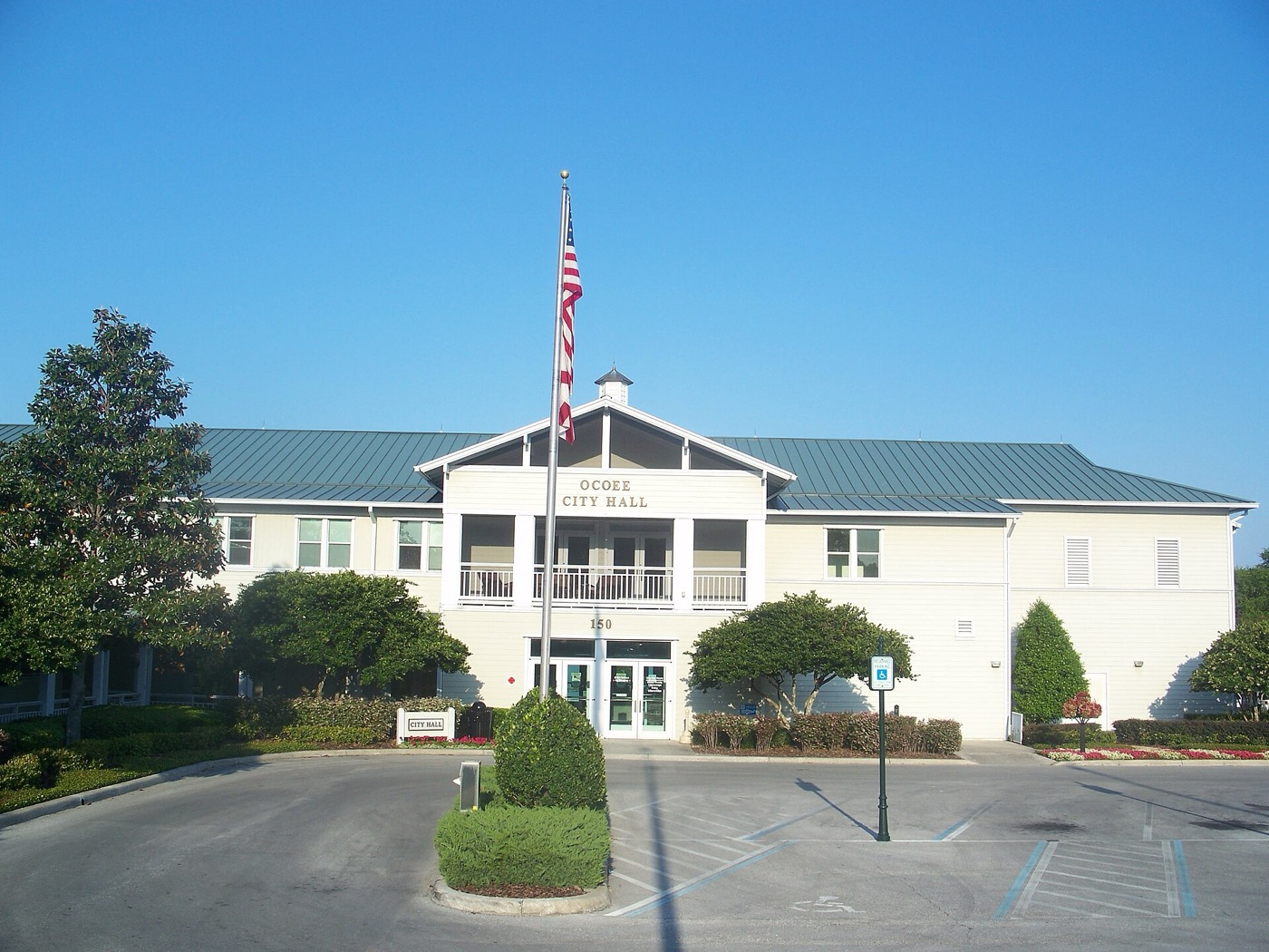 Ocoee City Hall building in Ocoee, Florida