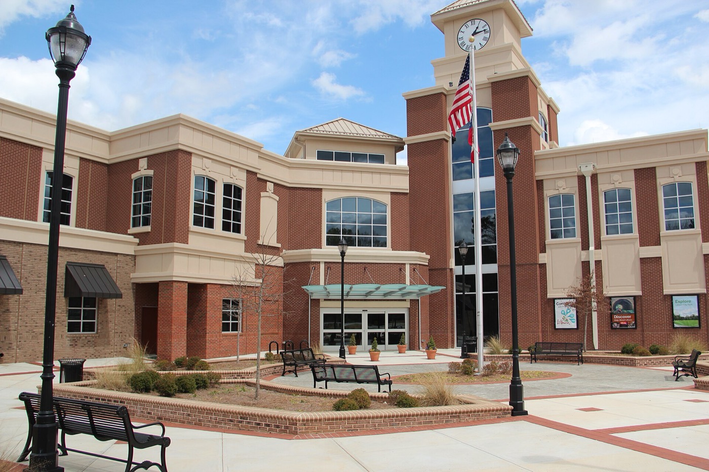 Lilburn City Hall building in Lilburn, Georgia