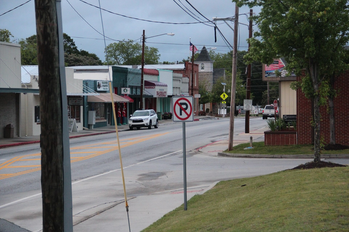 Main Street (State Route 20) in Loganville, Georgia