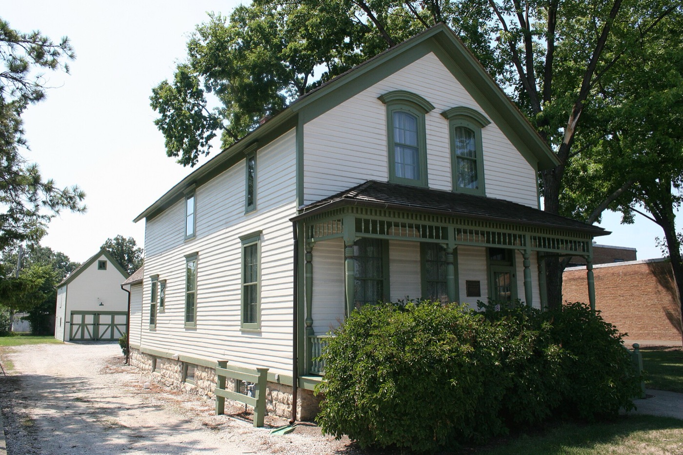 The historic Dorhmann-Buckman House in River Grove