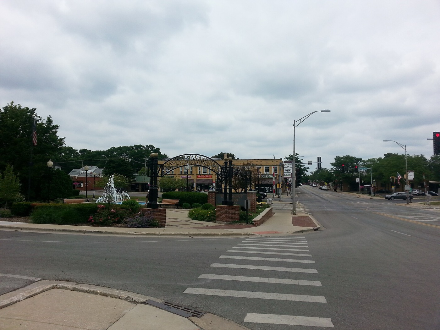 Street view in central Westmont