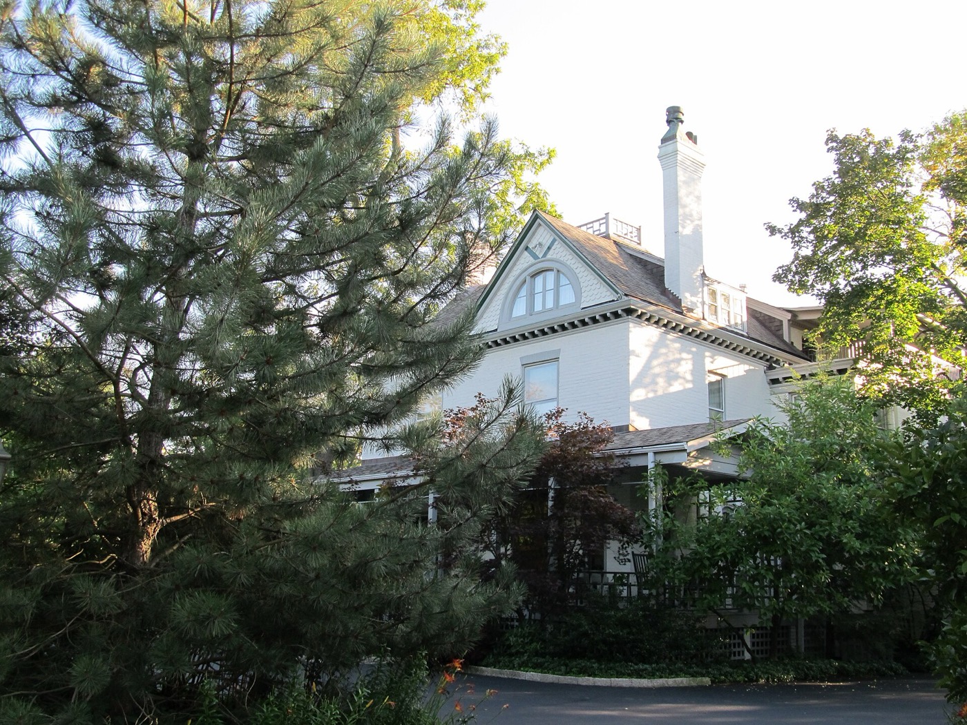 The Henry Demarest Lloyd House on Sheridan Road in Winnetka