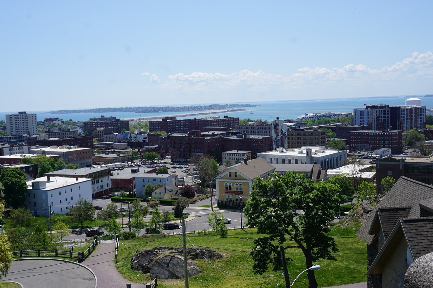 Panoramic view of downtown Lynn seen from High Rock Tower