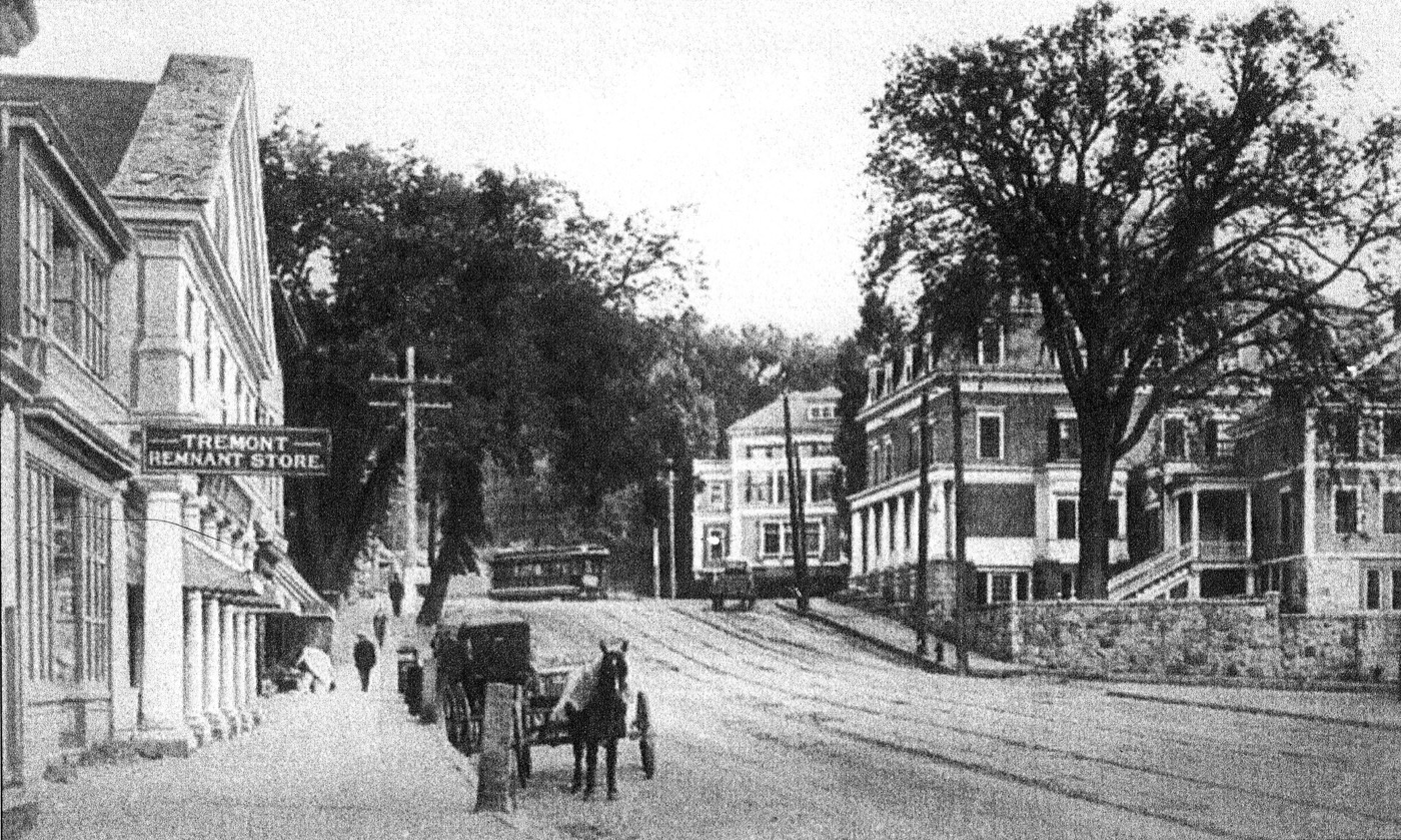 Broadway looking north from Osgood Street in Methuen, Massachusetts