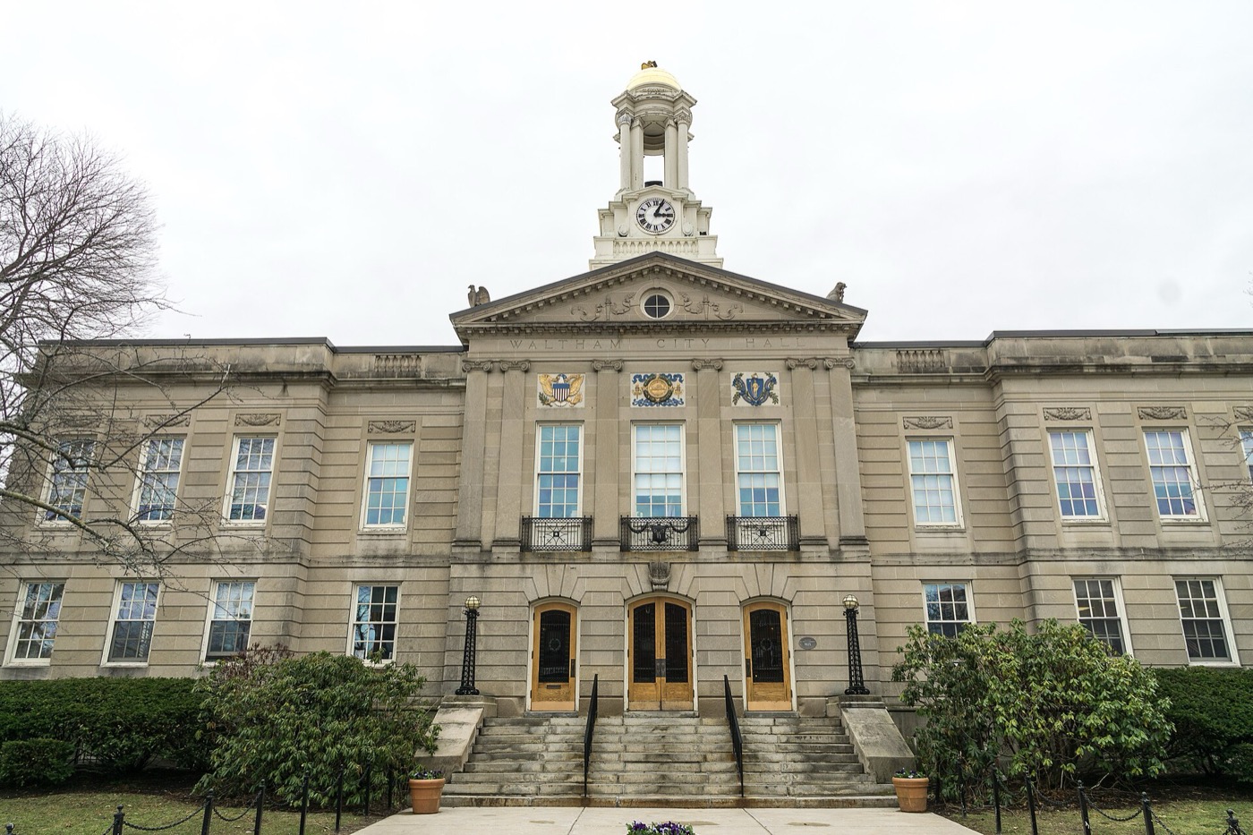 City Hall in Waltham, Massachusetts