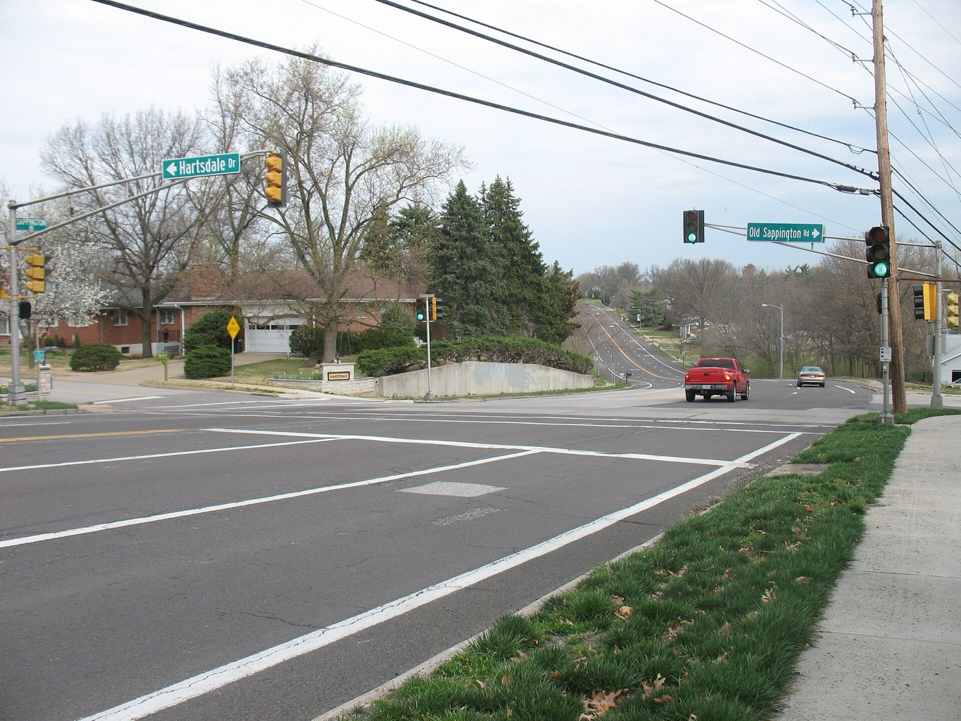 Sappington Road in Crestwood, Missouri
