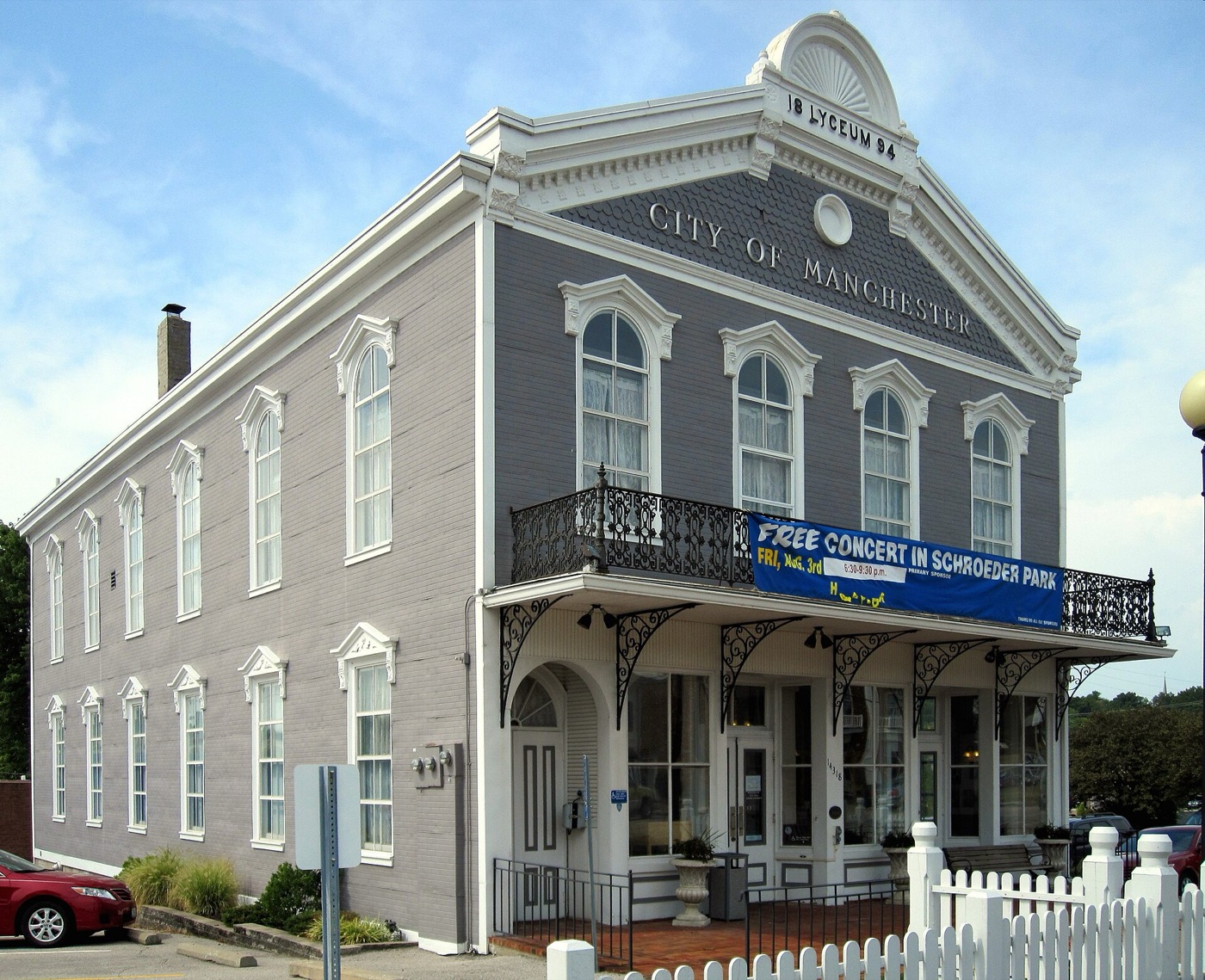 Manchester, Missouri City Hall, the Lyceum Building
