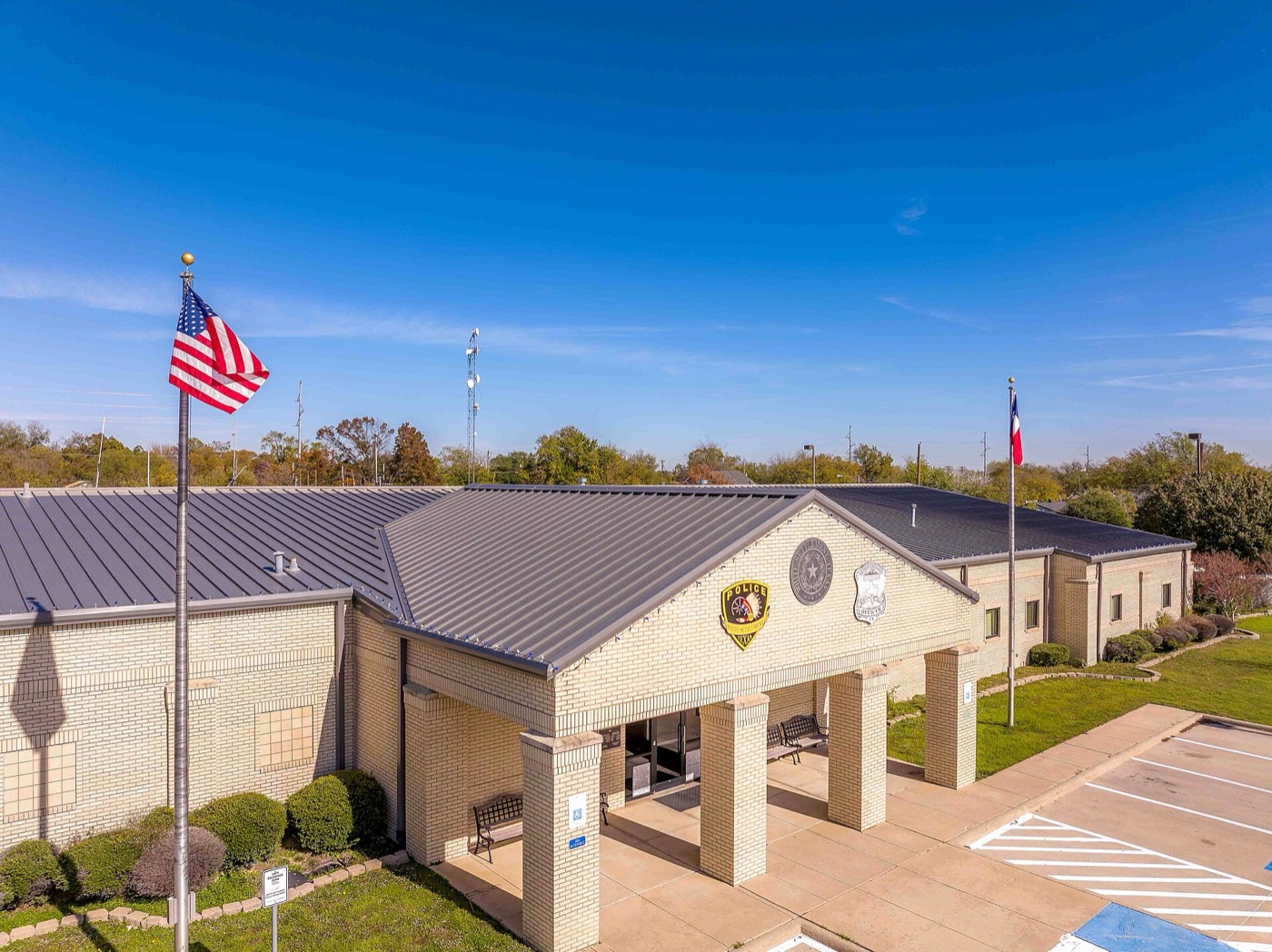 The White Settlement Police Department public safety building