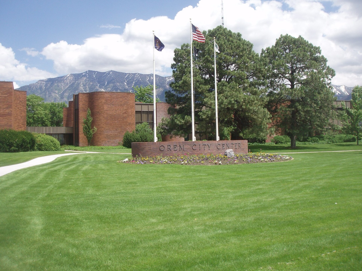 Orem City Center municipal building in Orem, Utah