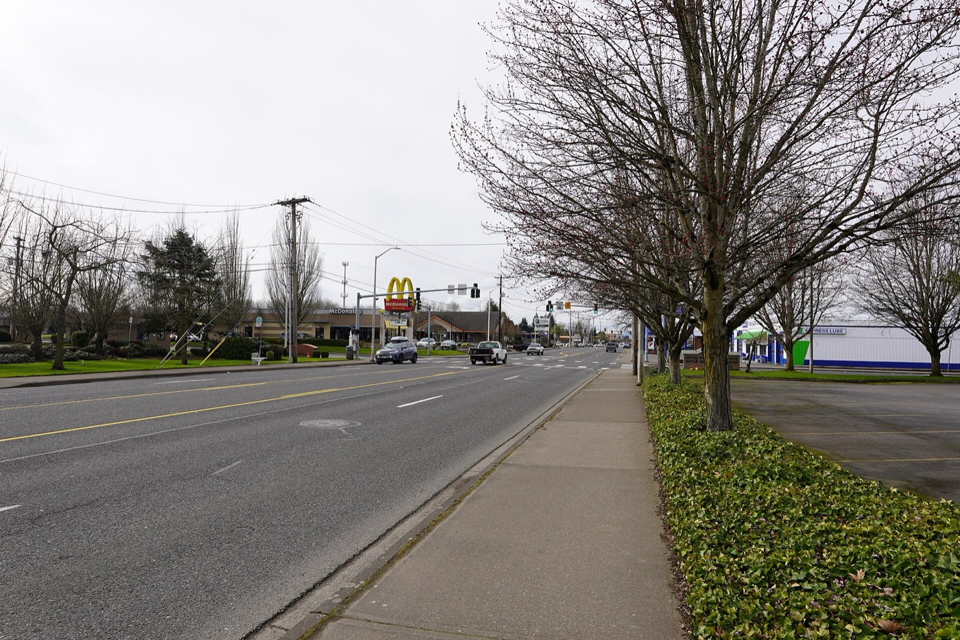 Main Street (State Route 502) through downtown Battle Ground